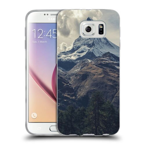 Husa Samsung Galaxy S6 Edge G925 Silicon Gel Tpu Model Mountains Multicolor