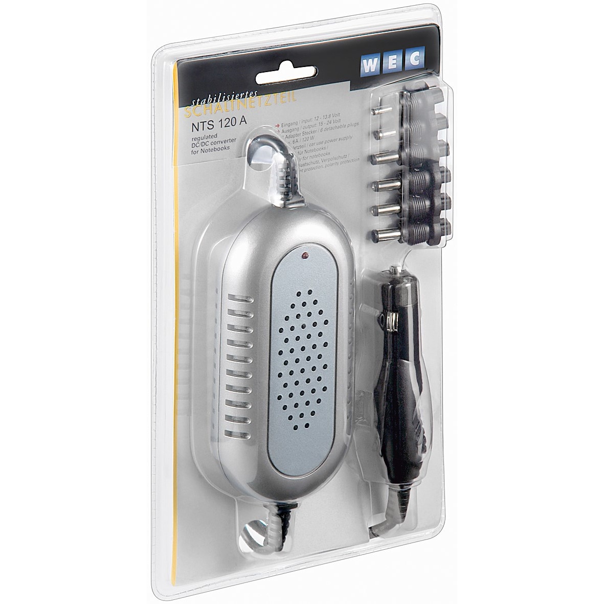 Alimentator universal pentru laptop DC/DC Goobay