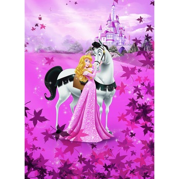 Fototapet copii Cenusareasa Komar 4-495 Mov/Roz 184 X 254cm ( LxI ) Fototapet copii Cenusareasa Komar 4-495 Mov/Roz 184 X 254cm ( LxI )