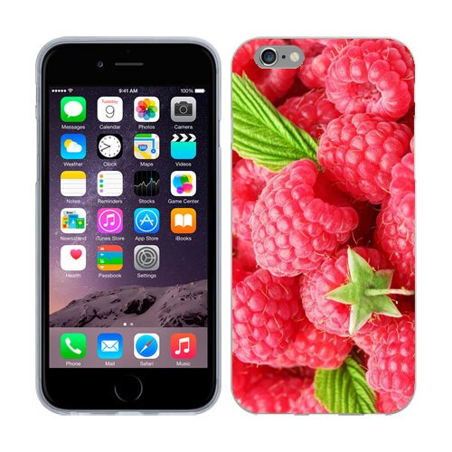 Husa iPhone 6/6S Silicon Gel Tpu Model Raspberries Multicolor