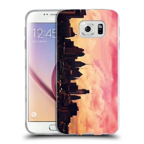 Husa Samsung Galaxy S7 Edge G935 Silicon Gel Tpu Model Vertical City Multicolor