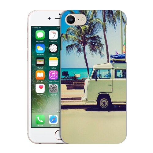 Husa iPhone 7 Silicon Gel Tpu Model Summer Van Multicolor