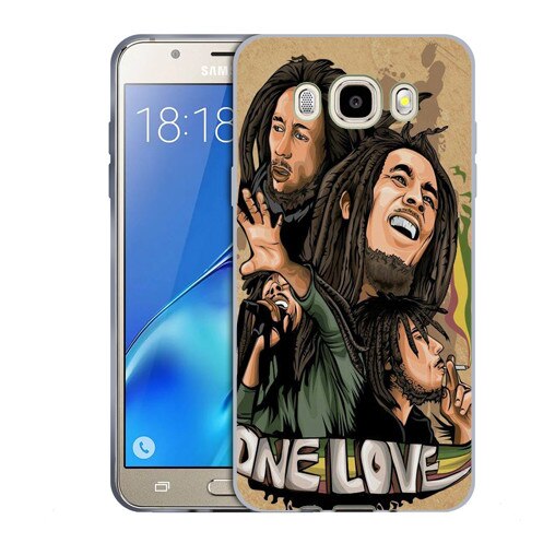 Husa Samsung Galaxy J7 2016 J710 Silicon Gel Tpu Model Marley Draw Multicolor