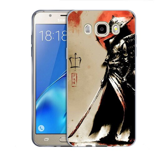 Husa Samsung Galaxy J5 2016 J510 Silicon Gel Tpu Model Samurai Draw Multicolor