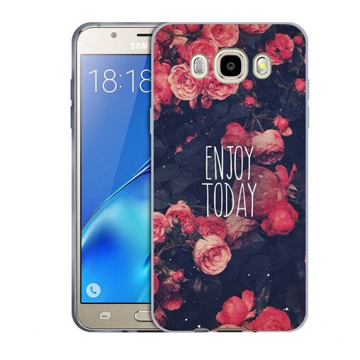 Husa Samsung Galaxy J7 2016 J710 Silicon Gel Tpu Model Enjoy Today Multicolor