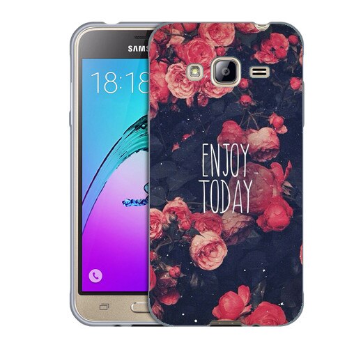 Husa Samsung Galaxy J3 si J3 2016 J320 Silicon Gel Tpu Model Enjoy Today Multicolor