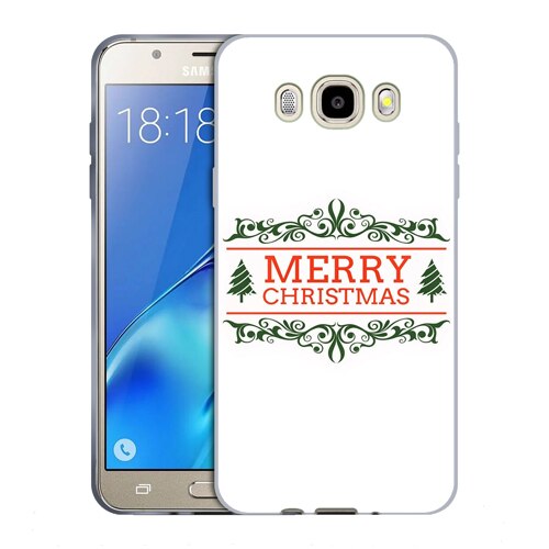 Husa Samsung Galaxy J7 2016 J710 Silicon Gel Tpu Model Craciun Merry Christmas Multicolor