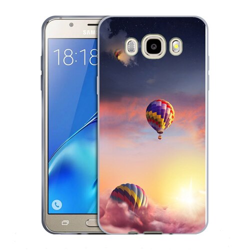 Husa Samsung Galaxy J7 2016 J710 Silicon Gel Tpu Model Air Balloons Multicolor