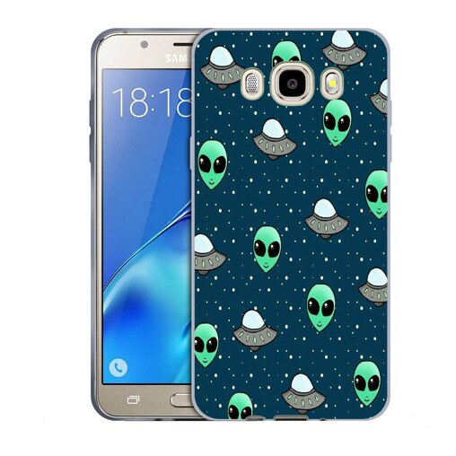 Husa Samsung Galaxy J7 2016 J710 Silicon Gel Tpu Model Ozn Pattern Multicolor