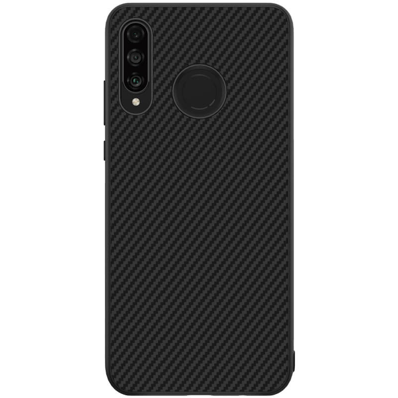 Husa spate Synthetic Fiber pentru Huawei P30 Lite- Nillkin