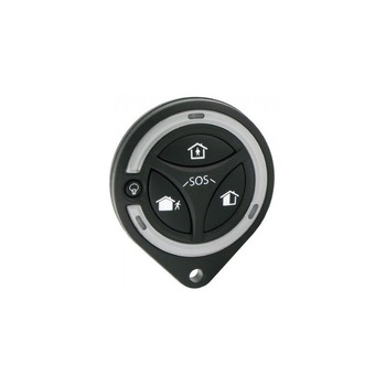 Telecomanda , Honeywell , Wireless 4 butoane +SOS , negru Telecomanda , Honeywell , Wireless 4 butoane +SOS , negru