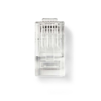 Mufa RJ45 pentru cablu UTP CAT6 litat 10 bucati, Nedis Mufa RJ45 pentru cablu UTP CAT6 litat 10 bucati, Nedis