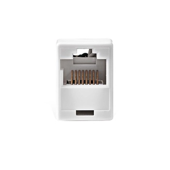 Adaptor de retea Nedis Cat5 RJ45 mama - RJ45 mama alb Adaptor de retea Nedis Cat5 RJ45 mama - RJ45 mama alb