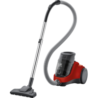 Aspirator fara sac Electrolux EC41-ANIM, 700W, recipient colectare 1.8L, nivel zgomot 80dB, filtru HEPA, rosu-gri