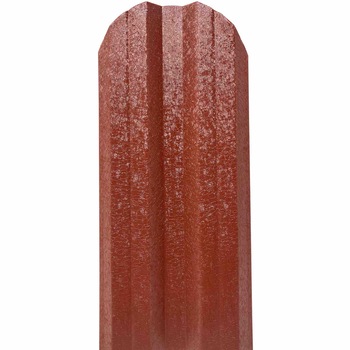 Set 25 buc., Sipca Metalica Gard, 1600x115mm/buc, Caramiziu - Mat Structurat, Top Profil Sistem Set 25 buc., Sipca Metalica Gard, 1600x115mm/buc, Caramiziu - Mat Structurat, Top Profil Sistem