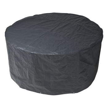 Husa mese rotunde Nature, Plastic, 90 x 205 cm, Negru Husa mese rotunde Nature, Plastic, 90 x 205 cm, Negru