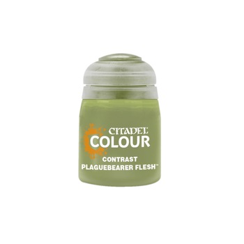 Vopsea pentru Miniaturi, Citadel, Contrast Plaguebearer Flesh, 18ml Vopsea pentru Miniaturi, Citadel, Contrast Plaguebearer Flesh, 18ml