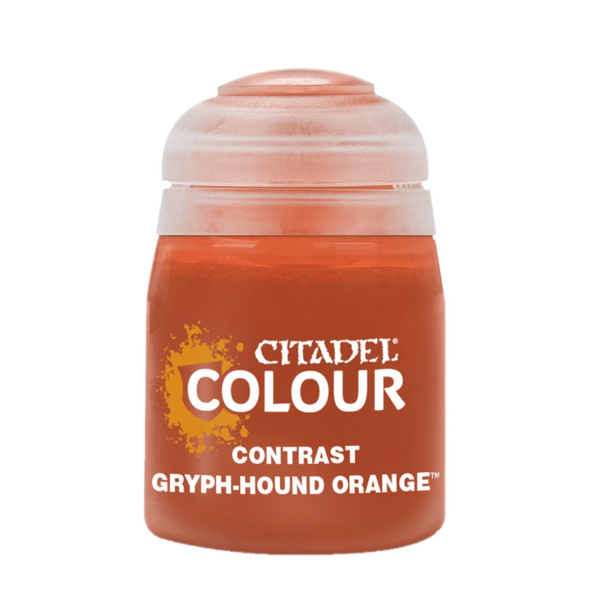 Vopsea pentru Miniaturi, Citadel, Contrast Gryph Hound Orange, 18ml