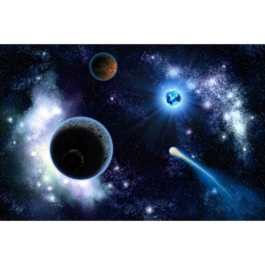 Tablou canvas Univers 8 (45 x 30 cm)