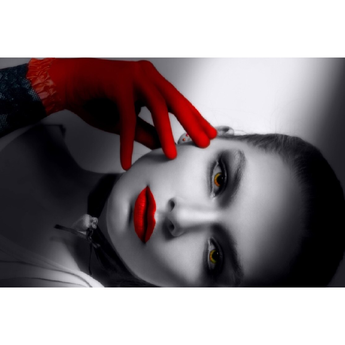 Tablou canvas Rosu senzual (90 x 60 cm)