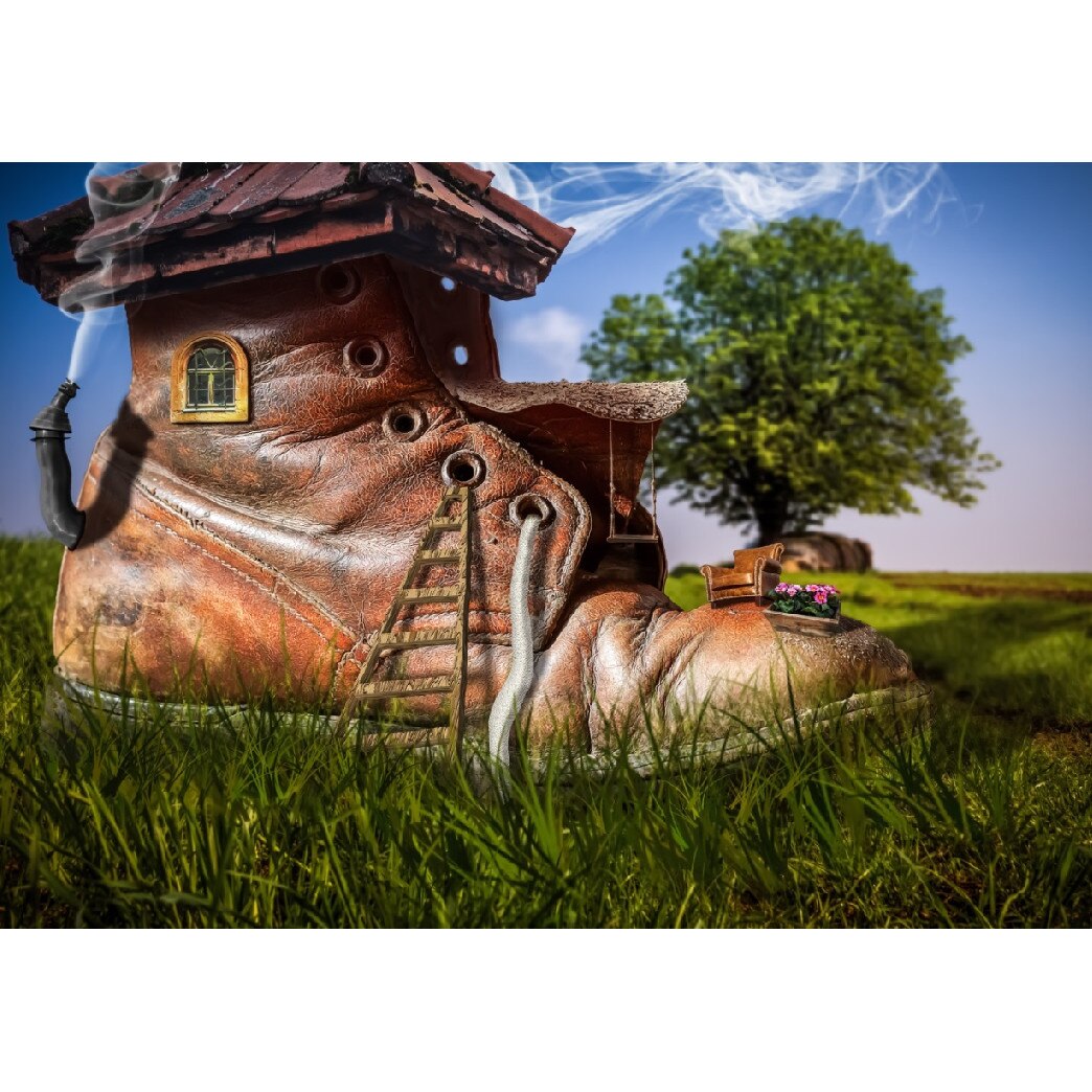 Tablou canvas Gheata casa (105 x 70 cm)