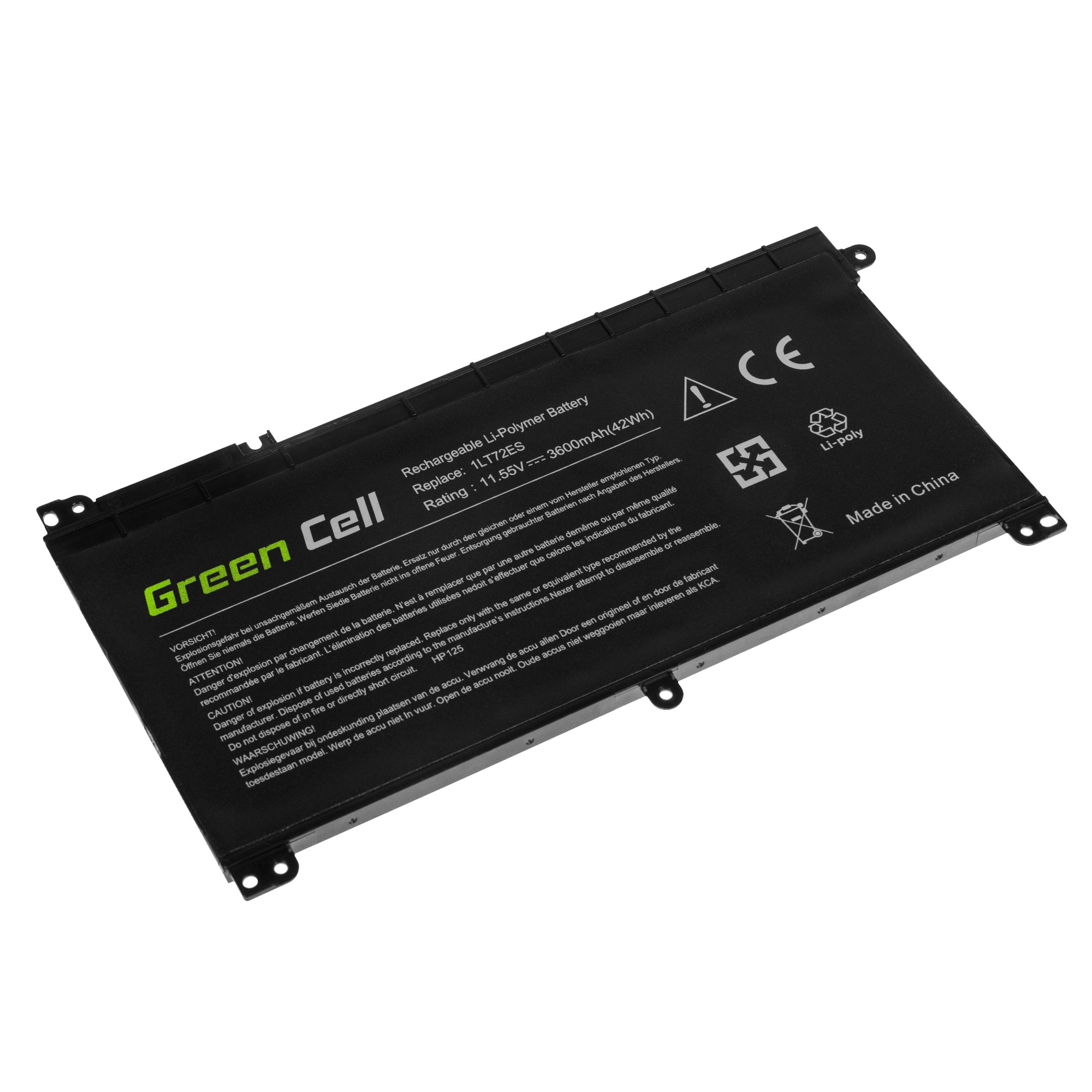 Baterie laptop BI03XL ON03XL pentru HP Pavilion x360 11-U 13-U M3-U HP Stream 14-AX 14-CB acumulator marca Green Cell