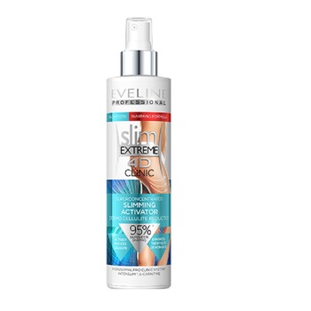 Spray Pentru Reducerea Celulite, Eveline Cosmetics,Slim Extreme 4D CLINIC, 200 ml Spray Pentru Reducerea Celulite, Eveline Cosmetics,Slim Extreme 4D CLINIC, 200 ml