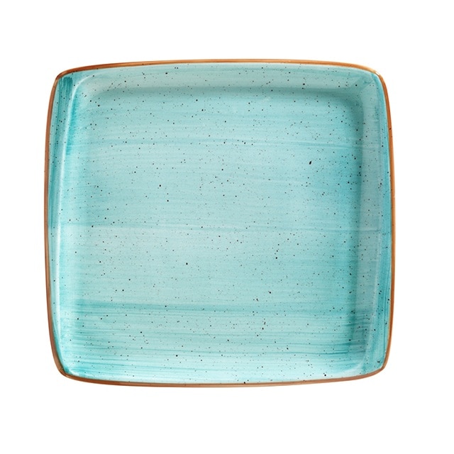 Farfurie patrata AURA AQUA 22x20cm AAQ MOV 28KR