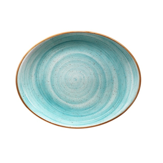 Farfurie ovala AURA AQUA 31cm AAQ MOV 31OV