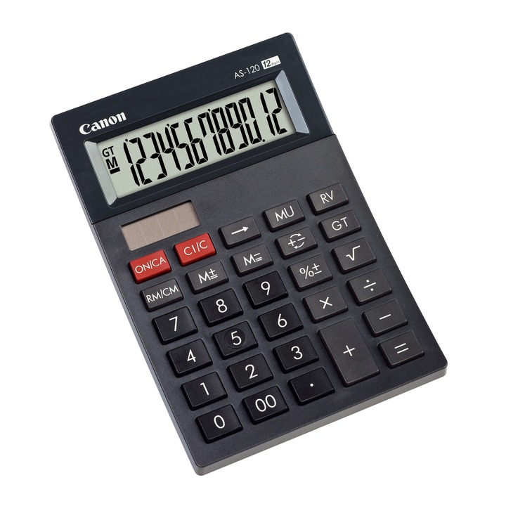 Калкулатор Canon AS120, 12 digit