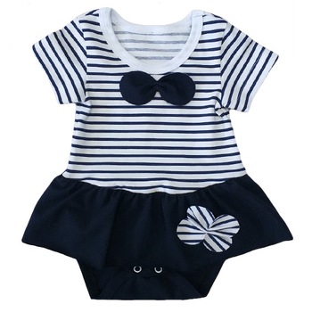 Body marinar, tricot cu volanas si fundita, Mic Pitic, Alb/Bleumarin Body marinar, tricot cu volanas si fundita, Mic Pitic, Alb/Bleumarin