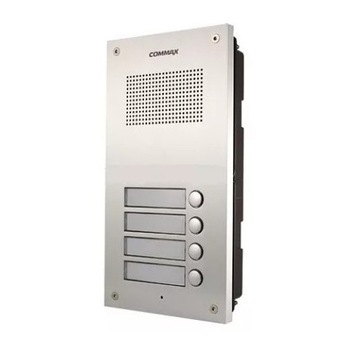 Interfon de exterior Master Commax DR-4UM, 4 familii, 12 V, ingropat Interfon de exterior Master Commax DR-4UM, 4 familii, 12 V, ingropat