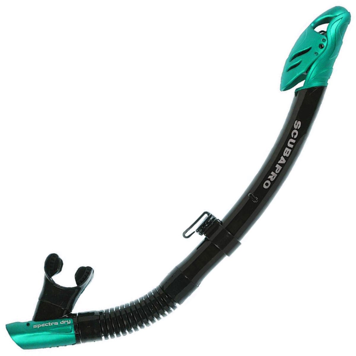 Snorkel Scubapro - SPECTRA DRY Black, Turcoaz