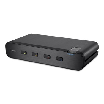 Switch Belkin Secure Dual-Head DVI-I KVM Switch, 4-Porturi Switch Belkin Secure Dual-Head DVI-I KVM Switch, 4-Porturi