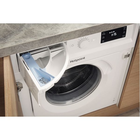 Masina de spalat rufe incorporabila Hotpoint WMHG71484 EU, 7kg, 1400 rpm, Motor Inverter, Clasa A+++