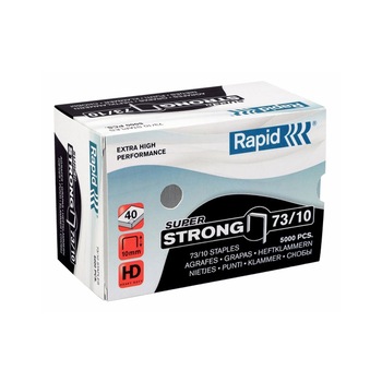 Capse 73/10 Rapid 5 000 buc/cutie SUPER STRONG, 24890400 Capse 73/10 Rapid 5 000 buc/cutie SUPER STRONG, 24890400