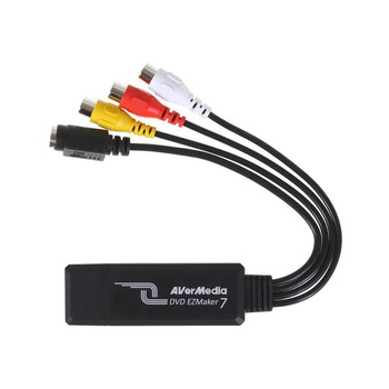 Placa de captura AVerMedia DVD EZMaker 7, USB 2.0 Placa de captura AVerMedia DVD EZMaker 7, USB 2.0