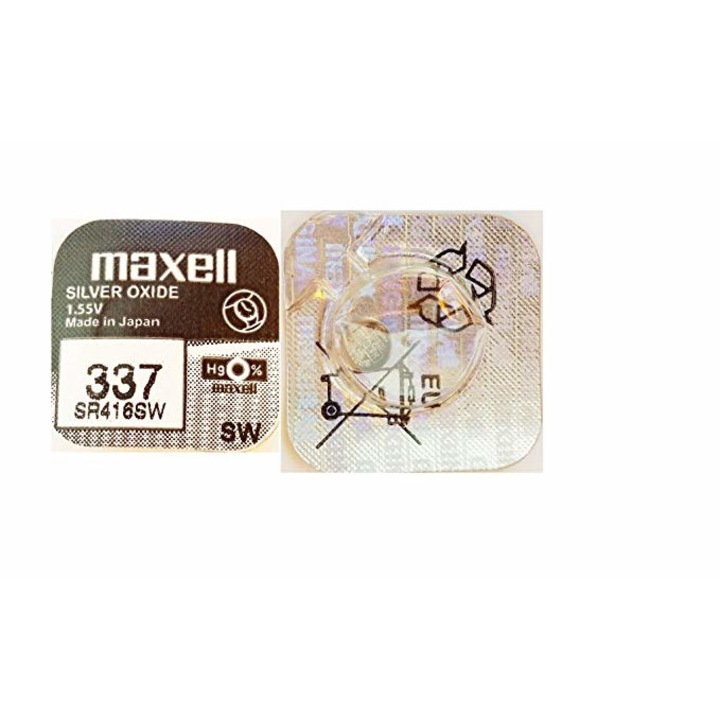 MAXELL Ezüst Flat Beetle akkumulátor 1,5 V 337A (SR416SW)