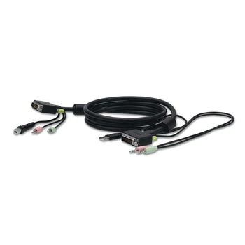 Cablu Belkin SOHO, inlocuitor tastatura/video/mouse (KVM), 1.8m Cablu Belkin SOHO, inlocuitor tastatura/video/mouse (KVM), 1.8m