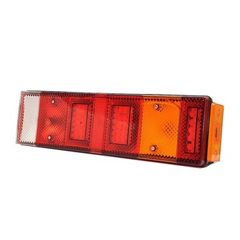 Lampa stop 465x130, 7 functii, LED si bec, hibrid, cu mufa, dreapta, W26DzP 661Sz Was Lampa stop 465x130, 7 functii, LED si bec, hibrid, cu mufa, dreapta, W26DzP 661Sz Was