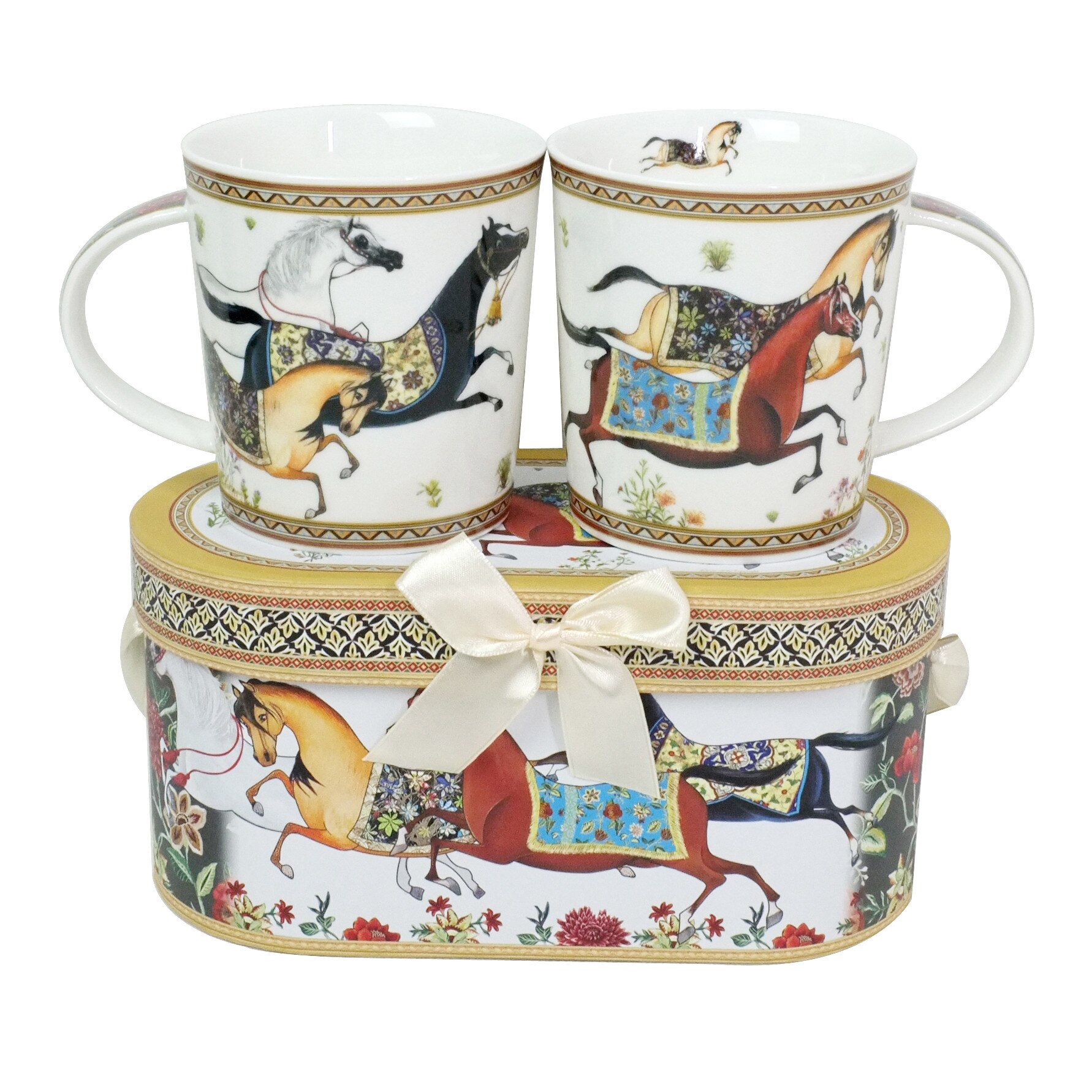 Set 2 Cani Portelan Bobo R2125T/N D329, Cai