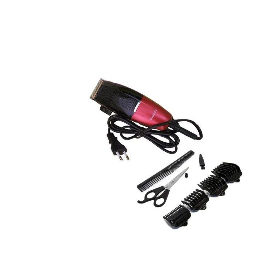 Aparat de tuns IGemei ,9 piese , culoare negru/rosu