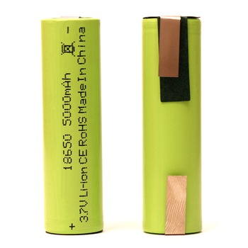 Acumulator 18650 cu Lamele 5000 mAh - ElectroAZ Acumulator 18650 cu Lamele 5000 mAh - ElectroAZ