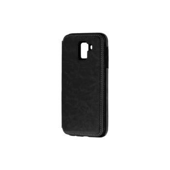 Husa Flip Samsung Galaxy J6 (2018) iberry Wallet - Negru Husa Flip Samsung Galaxy J6 (2018) iberry Wallet - Negru