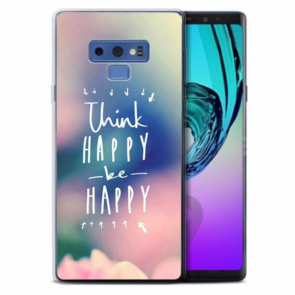 Husa Samsung Galaxy Note 9 Silicon Gel Tpu Model Think Positive Multicolor
