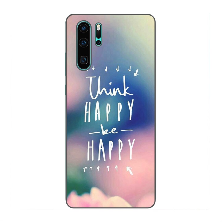 Huawei P30 Pro Silicon Gel TPU модел Think Positive Multicolor Case