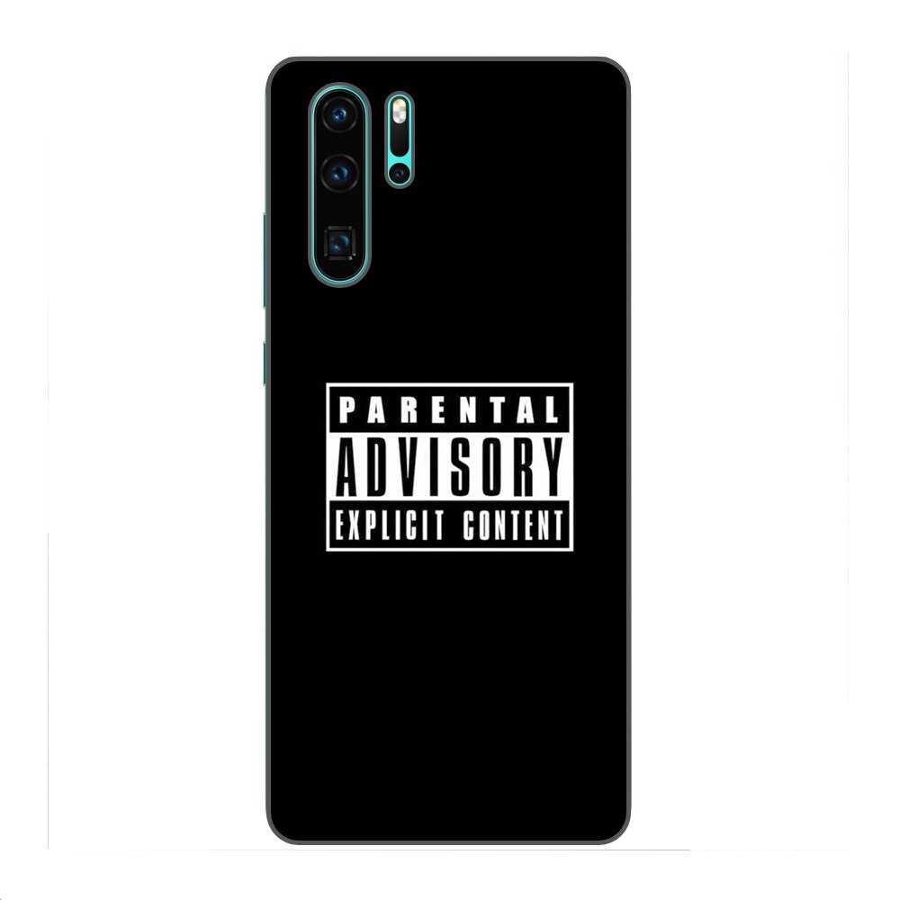 Husa Huawei P30 Pro Silicon Gel Tpu Model Parental Advisory Multicolor