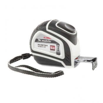 Ruleta, carcasa cauciucata, buton - pauza, certificare CE, 5 m х 25 mm, uz caznic, MTX Ruleta, carcasa cauciucata, buton - pauza, certificare CE, 5 m х 25 mm, uz caznic, MTX