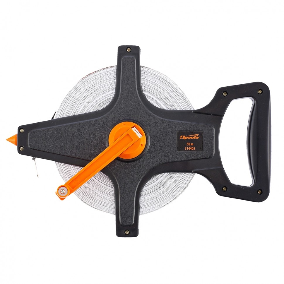 Ruleta geodezica, 50 m x 12.5 mm, banda PVC, corp deschis, SPARTA