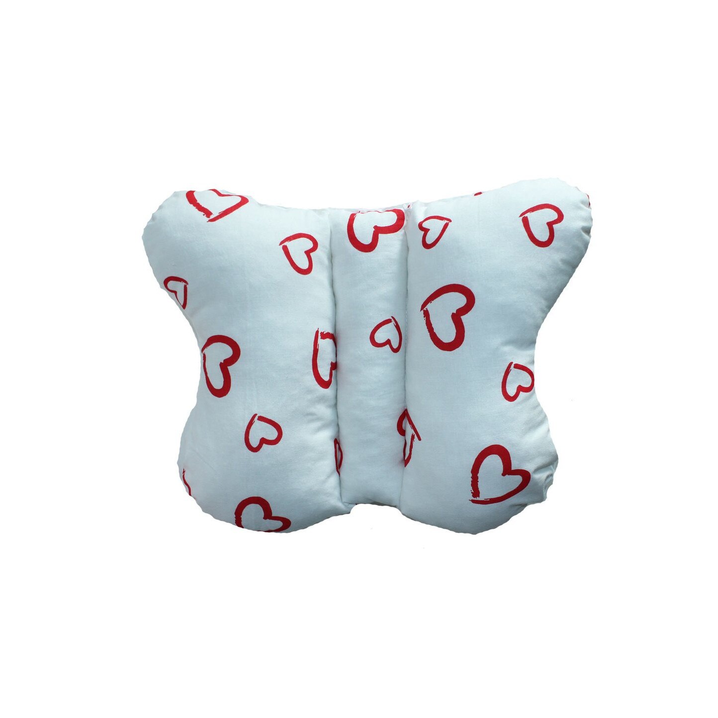 Perna fluturas, alba cu inimioare, Prichindel